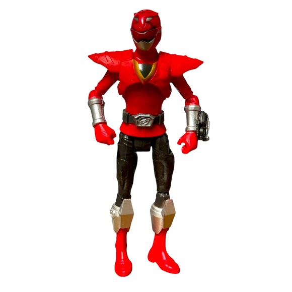 Hasbro | Toys | Hasbro Red And Black Power Ranger Action Figure | Poshmark